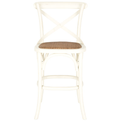 Essie 24.4 inch Bar Stool Frame Finish: Antique White