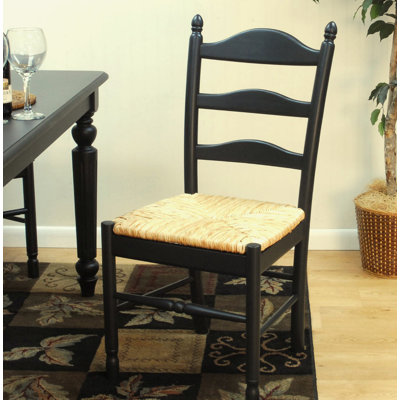Emilia Side Chair Finish: Antique Black