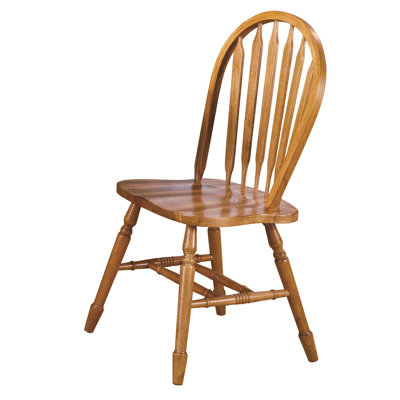 Lockwood Arrow Back Side Chair Finish: Light Oak