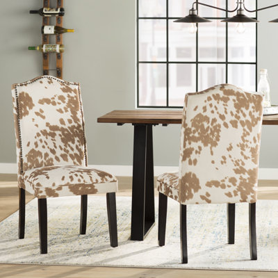 Healdsburg Nailhead Parsons Chair (Set of 2)