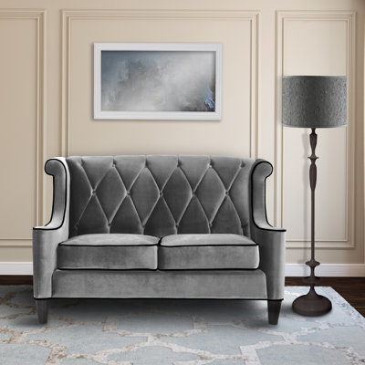 Willa Arlo Interiors WRLO3940 Carressa Velvet Loveseat Upholstery