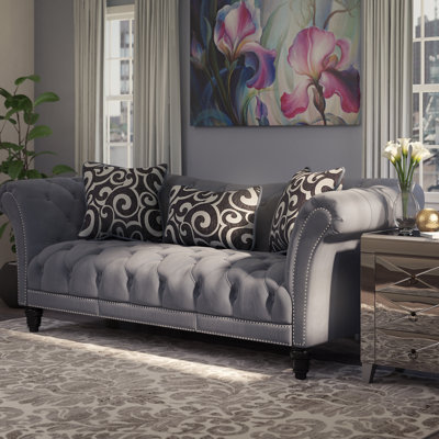Willa Arlo Interiors WRLO8132 Hendrix Chesterfield Sofa