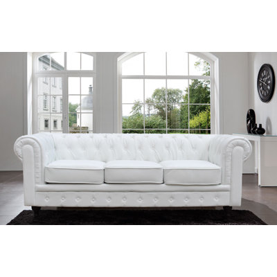 Willa Arlo Interiors WRLO6815 Elstone Tufted Back Chesterfield Sofa Upholstery