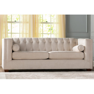 Willa Arlo Interiors WRLO6530 Dalila Chesterfield Sofa Upholstery