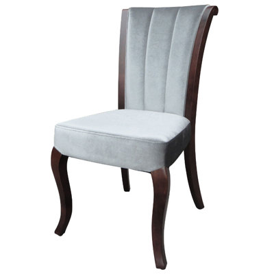 Side Chair Upholstery: Velvet - Grey