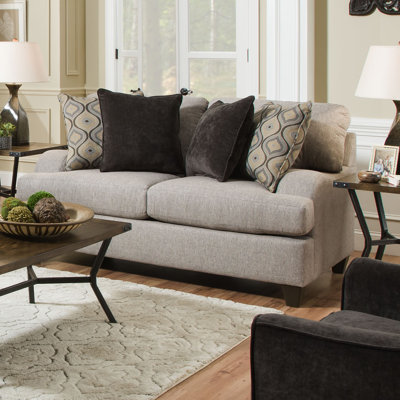 Alcott Hill ACOT5203 Simmons Burrows Sterling Loveseat