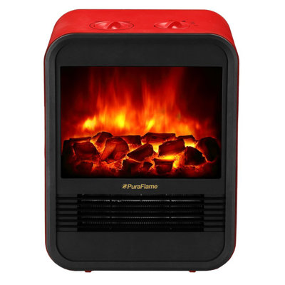 1,250 Watt Portable Electric Compact Heater Finish: Red 1,250 Watt Portable Electric Compact Heater Finish: Red