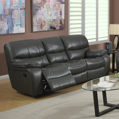 LRH9313GY Roundhill Furniture Gray Sofas