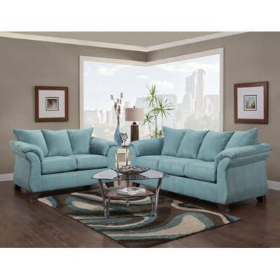 Red Barrel Studio RDBT2627 Norris Sofa and Loveseat Set Upholstery