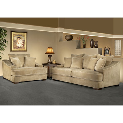 Sage Avenue D3687-0301 Cameron 2 Piece Sofa Set