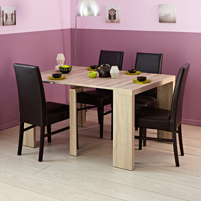 Helena Extendable Dining Table Finish Rough Oak