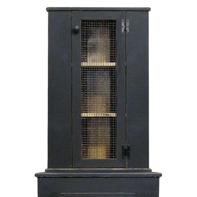 Corner China Cabinet Top Finish: Old Sage