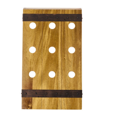 Monteray 9 Bottle Tabletop Wine Bottle Rack