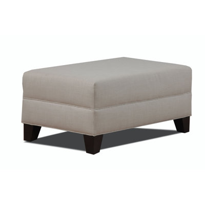 Makenzie Cocktail Ottoman Color: Ash image