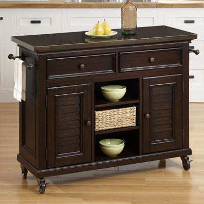 Kenduskeag Kitchen Island Base Finish: Espresso