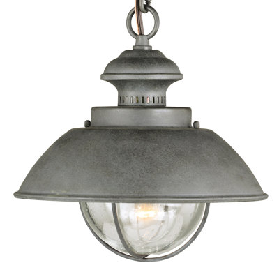 Beachcrest Home Archibald 1 Light Outdoor Pendant