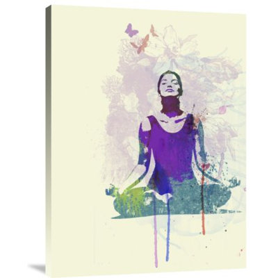 'Meditating Mind' Graphic Art Print on Canvas 'Meditating Mind' Graphic Art Print on Canvas