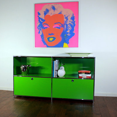 System4 Elite Sideboard Color: Yellow green