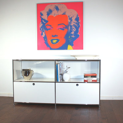 System4 Elite Sideboard Color: White