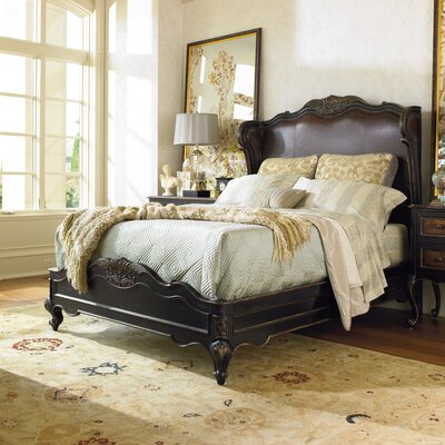 Trenton Upholstered Bed  in Brown