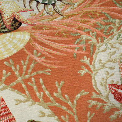 Cypress 30 inch Bar Stool Fabric: Seaworthy Coral Red