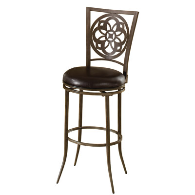 Ouarzazate 30 inch Swivel Bar Stool with Cushion