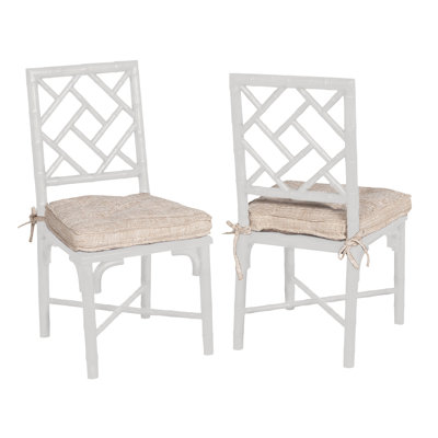Lonaravale Side Chair Finish: White Wood Grain