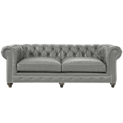 Mercer41 MRCR3909 30786674 Bustam Leather Sofa