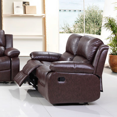 8402-3PC-2 BVIN1037 Living In Style Reno Reclining Loveseat