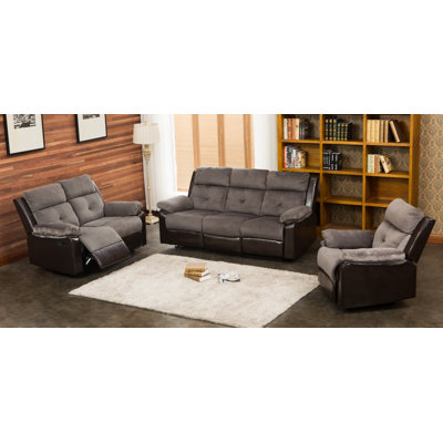 Red Barrel Studio RBRS8665 Tavistock 3 Piece Living Room Set