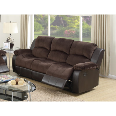 Infini Furnishings INF6696JB Michael Reclining Sofa