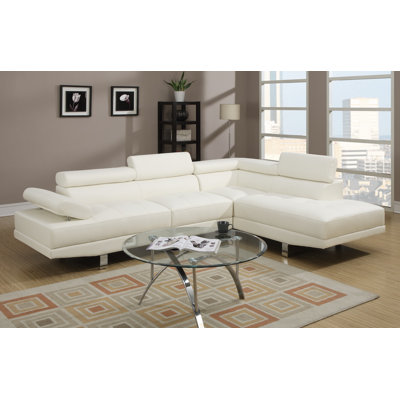 Infini Furnishings INF7320JB Sectional Upholstery