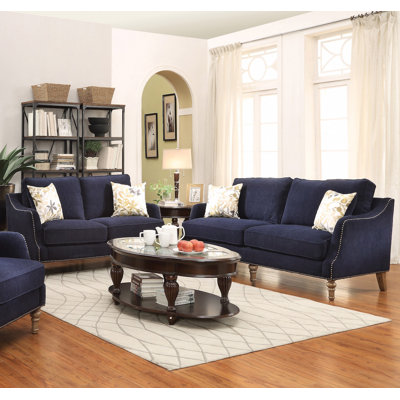 Infini Furnishings INF505791-2JB Sofa and Loveseat Set