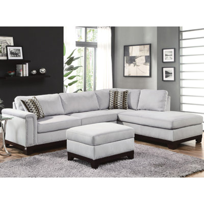 Infini Furnishings INF503615JB Reversible Chaise Sectional