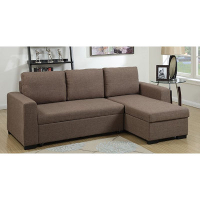 Infini Furnishings INF6932JB Sleeper Sectional Upholstery