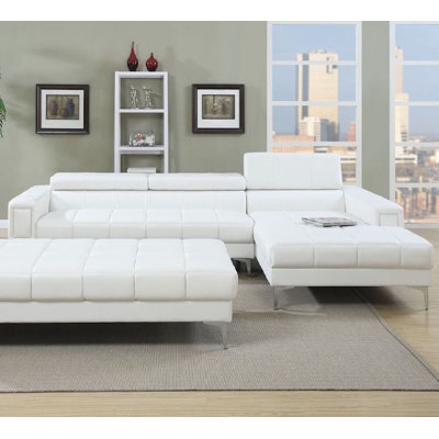 Infini Furnishings INF7364JB Manhattan Sectional Finish