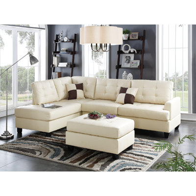 Infini Furnishings INF6856JBW Sectional Finish