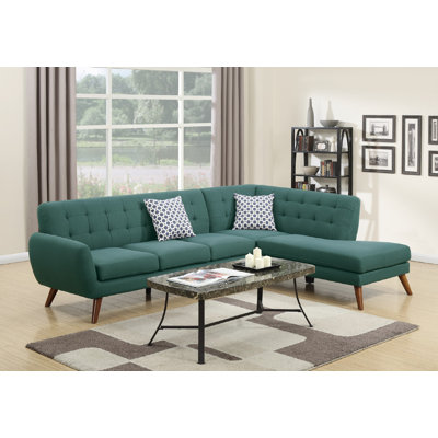 Infini Furnishings INF6955JBW Sectional Finish