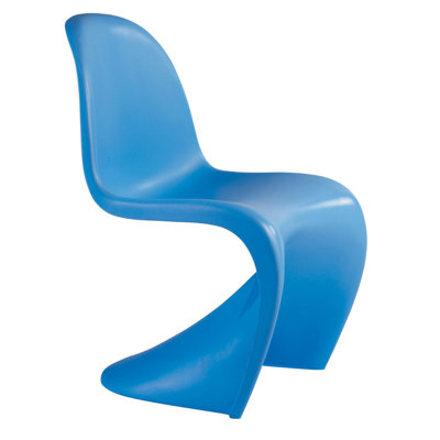 S Side Chair Finish: Blue