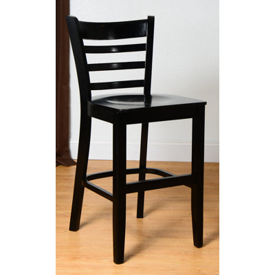 24 inch Bar Stool Finish: Black