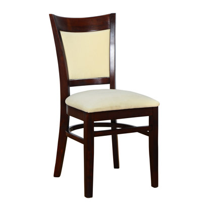 Sofia Side Chair (Set of 2) Finish: Dark Mahogany