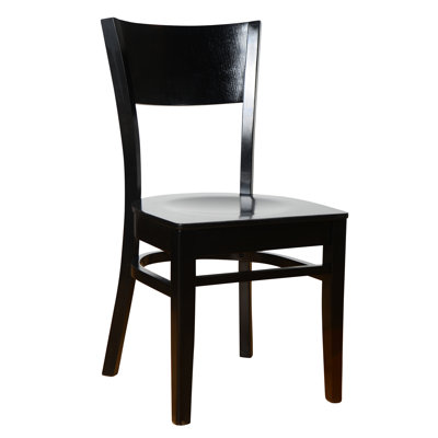 Rachel Side Chair (Set of 2) Finish: Black