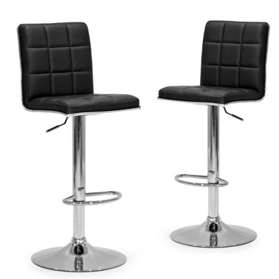 Adjustable Height Swivel Bar Stool