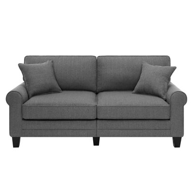 Latitude Run LATR2538 32001398 Nell 73″ Rolled Arm Sofa Upholstery