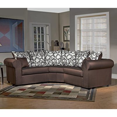 Latitude Run LTRN1103 27726028 Lila Sectional Upholstery