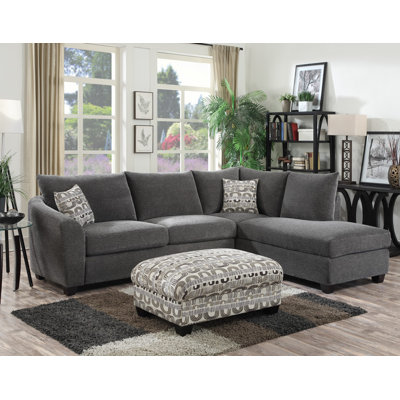 Latitude Run LTRN3141 28623604 Collinsville Chaise Sectional Upholstery