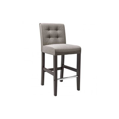 Celia 31 inch Bar Stool Upholstery: Grey Tweed Fabric