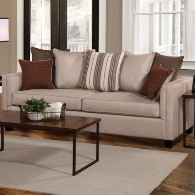 LATR3797 32732887 Latitude Run Reflex Mahogany Sofas