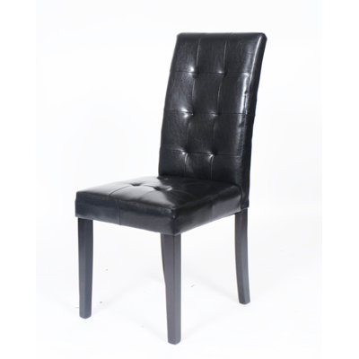 Hinton Charterhouse Parson Chair Upholstery: Black