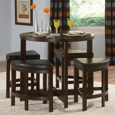 Jane 5 Piece Counter Height Dining Set